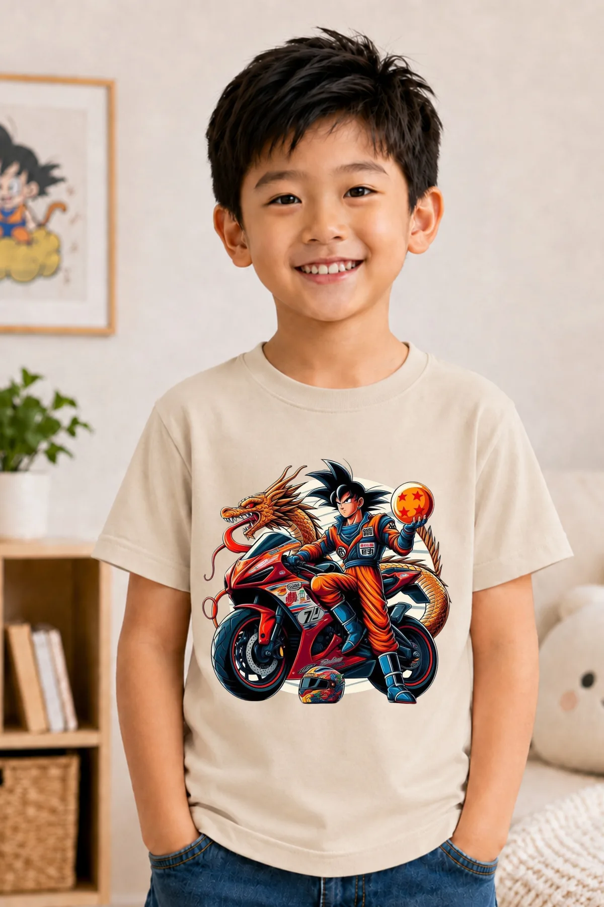 Camiseta Infantil Poder y Velocidad